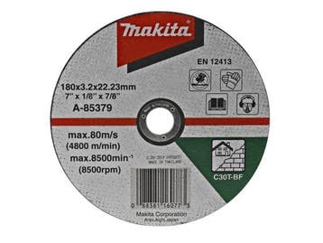Veiling - 10x Makita Doorslijpschijf 180x3,0mm steen - A-853, Nieuw
