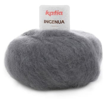 Katia Ingenua - 09 donkergrijs - Mohair Garen, Ophalen of Verzenden, Nieuw