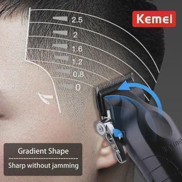 Kemei Professionele Draadloze Baardtrimmer & Tondeuse KM-229, Verzenden, Nieuw