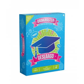 Drinkmaster Drankspel Geslaagd, Ophalen of Verzenden, Nieuw