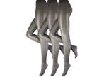 Corrigerende panty - 3 stuks - 30 den - Platinagrijs, Kleding | Dames, Verzenden, Nieuw