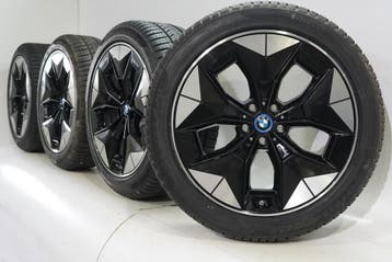 BMW iX3 G08 843 20 inch velgen Pirelli Runflat Winterbanden, Gebruikt, Velg(en), 20 inch, Winterbanden