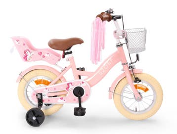 SJOEF Dolly Meisjesfiets 12 inch | Nieuw & GRATIS verzonden, Zijwieltjes, Nieuw, Ophalen of Verzenden, Minder dan 16 inch