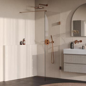 Brauer Void - Inloopdouche - Helder Glas - 70 x 200 cm -, Ophalen of Verzenden, Nieuw, Rvs