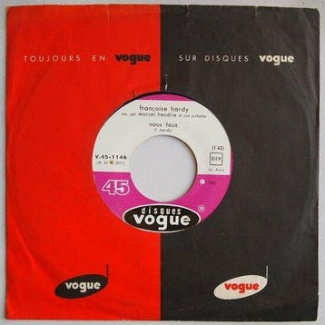 Françoise Hardy - Nous tous / Le sais-tu? - Single, Verzenden, Nieuw in verpakking