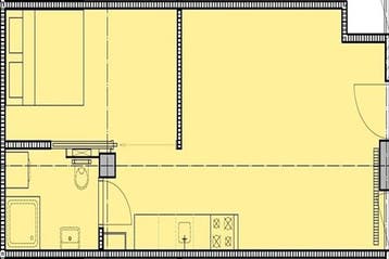 Appartement Kanaalweg in Utrecht, Utrecht-stad, Via bemiddelaar, Appartement, Utrecht