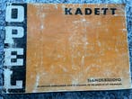 Opel Kadett – handleiding, Boeken, Auto's | Boeken, Verzenden, Gelezen, Opel