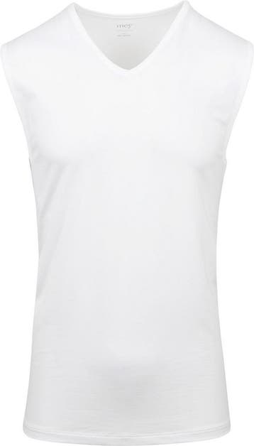 Mey V-hals Dry Cotton Muscle Singlet Wit maat S Heren, Mey, Verzenden, Wit, Nieuw