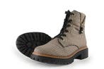 Rieker Veterboots in maat 39 Beige, Kleding | Dames, Schoenen, Verzenden, Beige, Overige typen, Zo goed als nieuw
