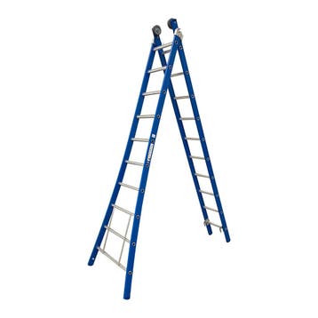 ASC Ladder Premium 2 delig LEEGVERKOOP, Doe-het-zelf en Verbouw, Ladders en Trappen, Verzenden, Nieuw