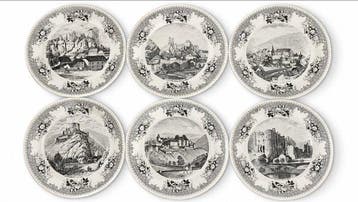 Villeroy & Boch - RARE Luxe 6 Très grandes Assiettes
