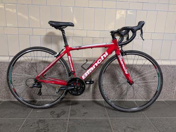 Bianchi Via Nirone, Shimano Sora, 27 SPD, Mt46, Dames150-165, Overige merken, 28 inch, Aluminium, Minder dan 49 cm