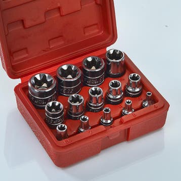 Smoos Uitwendige Torx doppenset 14-delig, extra compact -, Ophalen of Verzenden, Nieuw