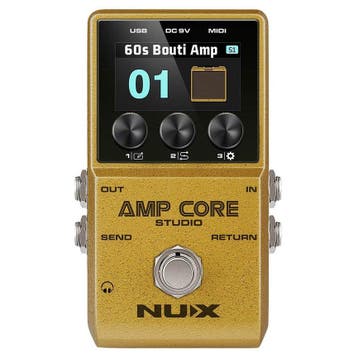 NUX NCA-1 amp modeler effect pedaal Amp Core Studio, Ophalen of Verzenden, Nieuw