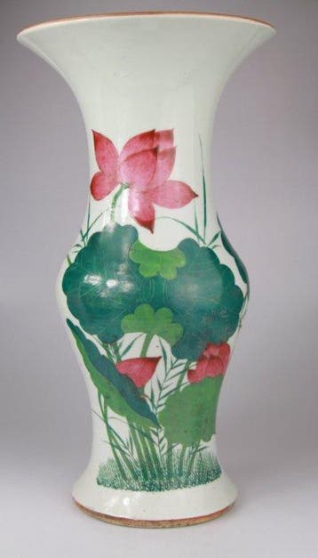 Vaas - Porselein - China - Chinees porseleinen vaas, Antiek en Kunst
