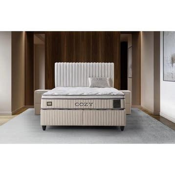 Opberg Boxspring Cozy, Ophalen of Verzenden, Nieuw, Tweepersoons