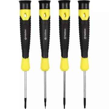 Benson Precisie schroevendraaierset - 4-delig - Torx & Kr..., Ophalen of Verzenden, Nieuw