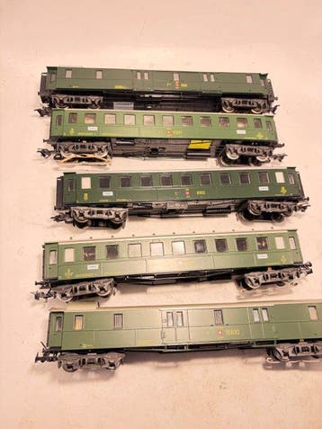 Märklin H0 - Modeltrein personenwagen (5) - 5, Nieuw