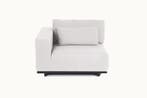 Flow. Lux loungebank Graumel chalk - 2-zitselement met, Ophalen of Verzenden, Nieuw