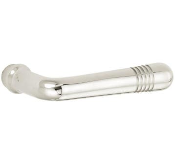 Deurklink Art-Deco glans nikkel, Doe-het-zelf en Verbouw, Deuren en Horren, Verzenden, Nieuw