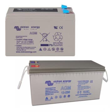 Victron accu AGM Super cycle 12V/125Ah (M8), Ophalen of Verzenden, Nieuw, Zeilboot of Motorboot