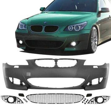 EVO look voorbumper passend voor BMW 5 serie E60 en E61 m..., Auto-onderdelen, Verzenden, Nieuw