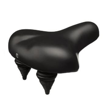 Selle Drifter / cruiser zadel zwart, Fietsen en Brommers, Fietsonderdelen, Verzenden, Nieuw, Selle