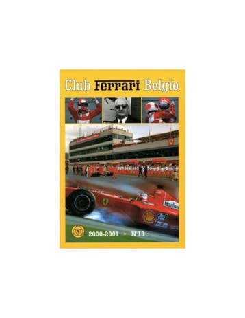 2000-2001 FERRARI CLUB BELGIË MAGAZINE 13, Nieuw, Ferrari, Author