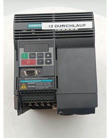 SIEMENS MICROMASTER 6SE3215-8DB40 Frequentiesturing, Ophalen