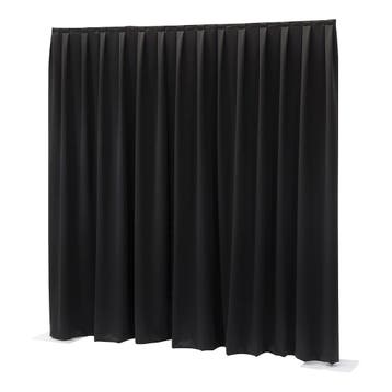 WENTEX® Pipe en Drape Molton CS gordijn 300x250cm (bxh) 300, Muziek en Instrumenten, Licht en Laser, Verzenden, Nieuw