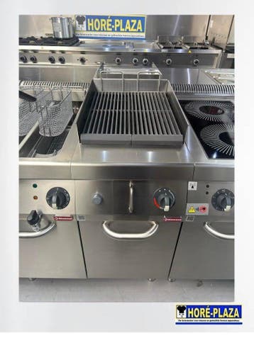 Horeca Gas Grillplaat Diamond 40cm Breed (Demo), Nieuw zonder verpakking, Fornuis, Frituur en Grillen