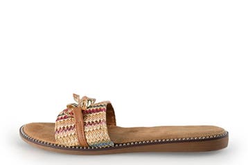 Graceland Slippers in maat 39 Cognac, Slippers, Overige kleuren, Verzenden, Graceland