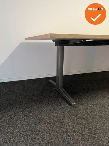 Ahrend Vergadertafel - Rechthoekig - 240x120cm - Halifax Nat, Vergader- of Presentatieruimte, Ophalen of Verzenden, Gebruikt, Tafel