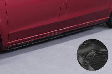 Zijskirts voor Mercedes Benz V-Klasse 447 AMG-Line SS491-C, Verzenden, Nieuw