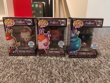 Funko - Funko Pop - Funko Fusion lot - Mecha Freddy #1004 +