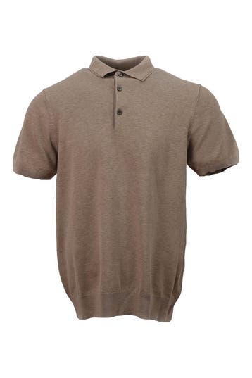 Profuomo Polo in maat L Beige, Verzenden, Zo goed als nieuw, Overige kleuren, Profuomo