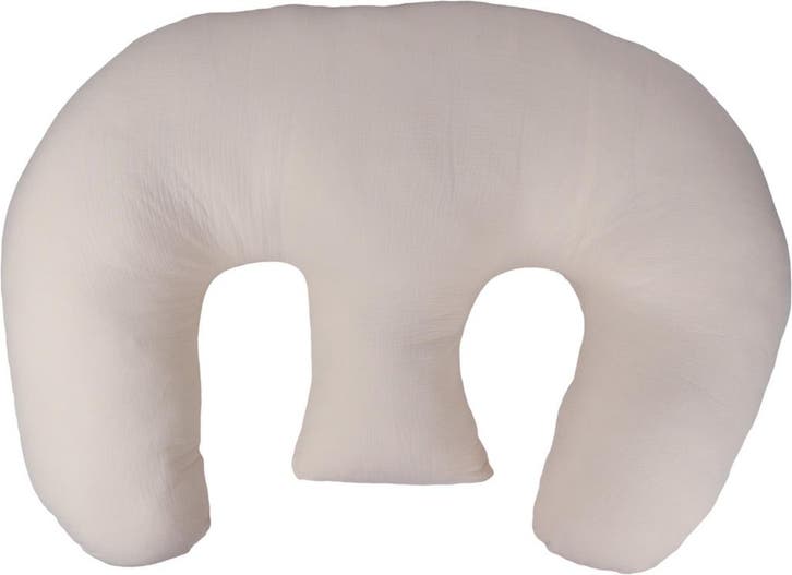 MamaLoes Soft Cotton Ecru Tweeling Voedingskussen, Kinderen en Baby's, Babyvoeding en Toebehoren, Nieuw, Verzenden