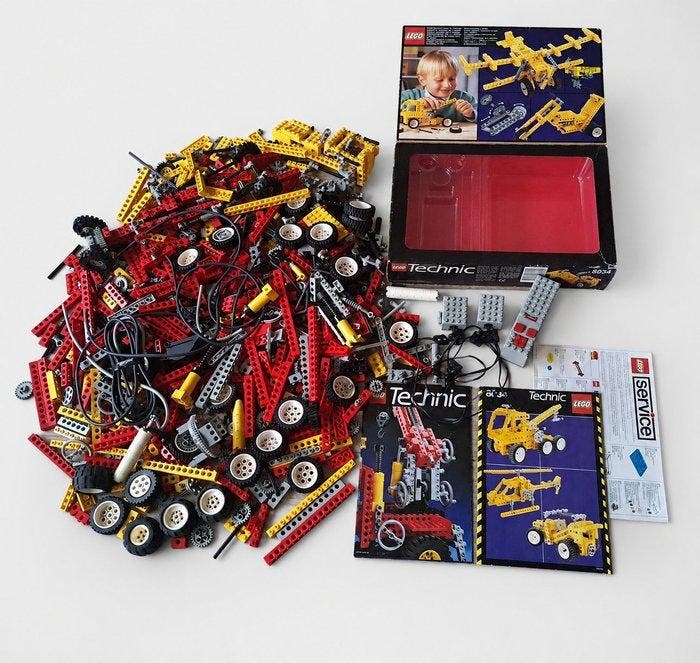 Lego - Technic - o.a. 8837, 8034, 8044 - Veel lego Technic -, Kinderen en Baby's, Speelgoed | Duplo en Lego