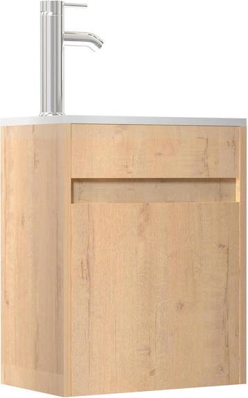 UEV Wastafel met onderkast 40,6 cm, gastentoilet wastafel, n, Verzenden, Zo goed als nieuw