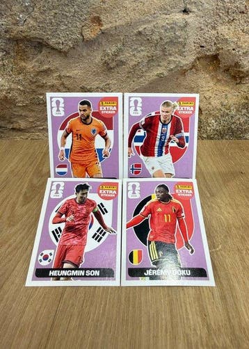 Panini FIFA Erling Haaland, Cody Gakpo Insert card, Extra, Nieuw