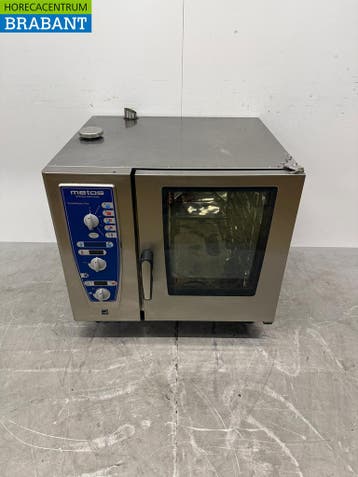 RVS Rational Combimaster Plus Combisteamer 6 x 1/1 GN 400V, Ophalen of Verzenden, Gebruikt