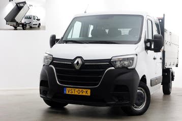 Renault Master T35 2.3 dCi 145pk L3 D.C. Kipper met hoge boo, Gebruikt, Euro 6, Renault, Wit