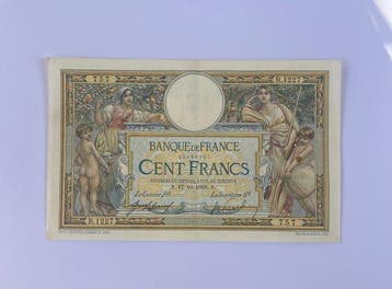 Frankrijk. - 100 Francs - 1910 - Fayette 23-02 (Zonder, Postzegels en Munten