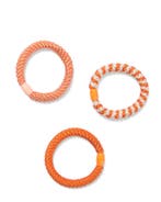 HEMA Haarelastiek oranje - 3 stuks, Verzenden, Nieuw