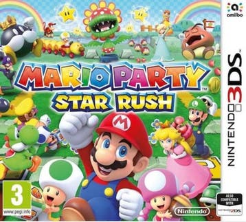 Mario Party Star Rush (Losse Cartridge) (3DS Games), Ophalen of Verzenden, Zo goed als nieuw