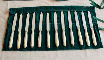 Calegaro - Bestekset voor 12 personen (12) - .800 zilver