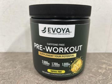 Veiling - 10x Evoya pre-workout Tropical fruit 300g, Boeken, Nieuw