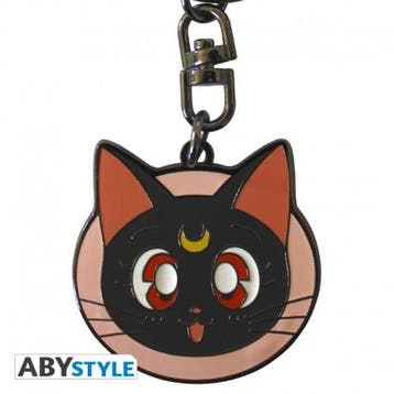 Sailor Moon Luna Metalen Sleutelhanger, Ophalen of Verzenden, Nieuw