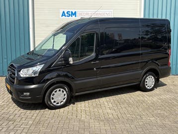 Ford Transit 310 2.0 130Pk TDCI L2H2 Trend / Cruise / Airco, Automaat, Gebruikt, Euro 6, Zwart