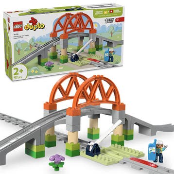 LEGO DUPLO - Train Bridge and Tracks Expansion Set 10426, Ophalen of Verzenden, Nieuw